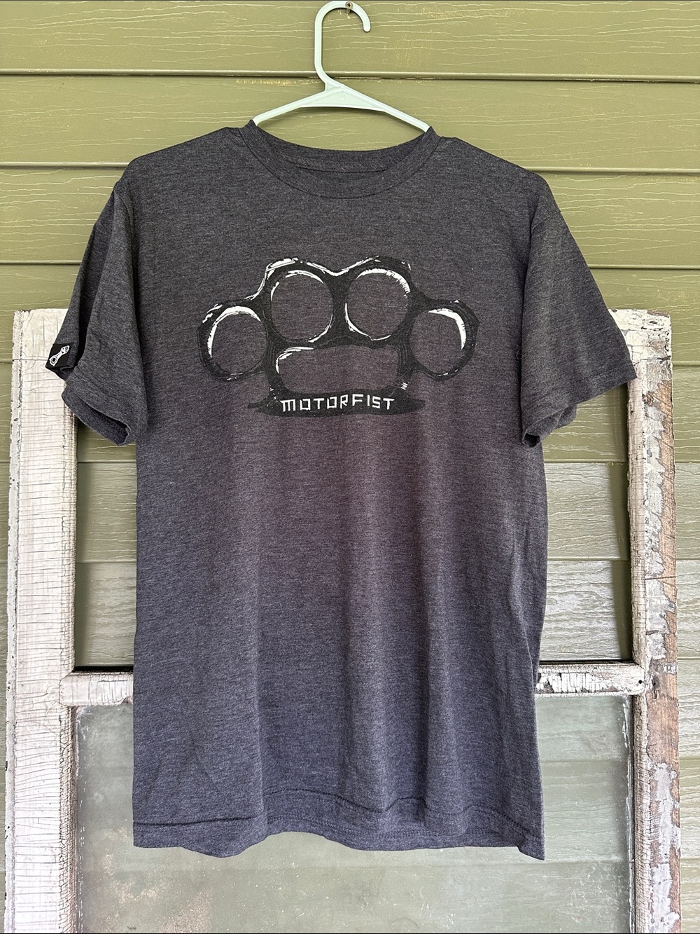 Men's Short Sleeve Crewneck Tee in Charcoal